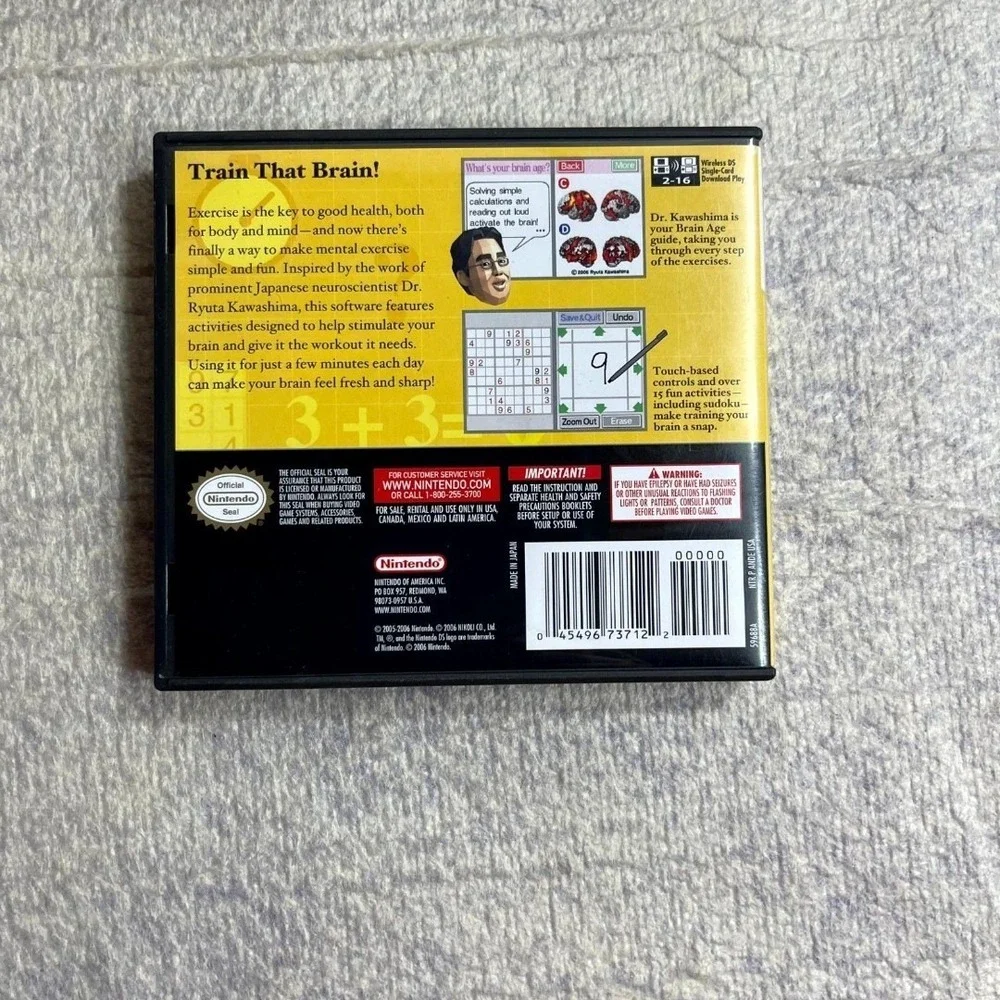 Brain Age for Nintendo DS